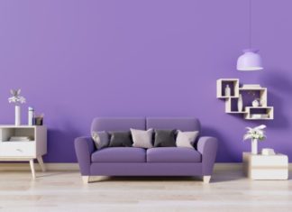 เฉดสีร้อนเเรงกว่าใคร ทาสีบ้าน สีม่วง ทาสีบ้าน สีม่วง