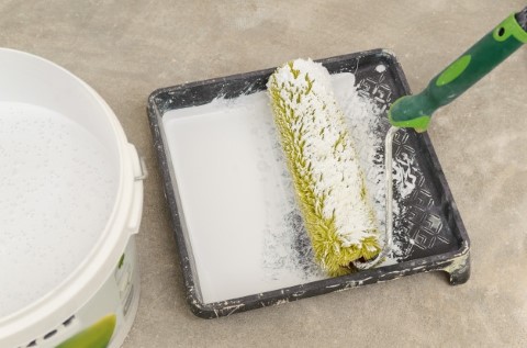 grey ceiling painting