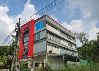 ทาสี อาคารเก่า เปลี่ยนโฉมตึกร้าง กลายเป็นตึกปัง โดยช่างทาสี บางนา