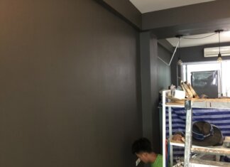 ทาสีภายใน สีเข้ม โคตรเจ๋ง !! ช่างเสือนำทัพ