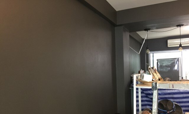 ทาสีภายใน สีเข้ม โคตรเจ๋ง !! ช่างเสือนำทัพ