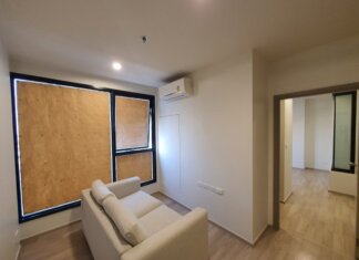 ทาสีคอนโด ideo eastgate เปลี่ยนโฉมเป็นสีเช็ดล้างได้