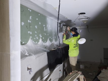 toa walltex ลายไข่ปลา 1