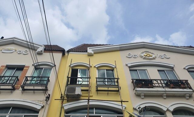 ทาสี ทาวน์โฮม ทาเสร็จข้างบ้านถึงกับต้องถามหา !! ทาสี ทาวน์โฮม 3