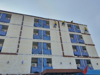 ทาสีอาคารสูง 2