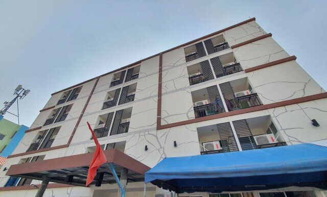 ทาสีอาคารสูง เปลี่ยนตึกร้าวๆให้กลับมาสวยงาม ทาสีอาคารสูง