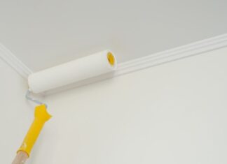 สีทาฝ้าเพดาน สีขาว ทานานไปจะเหลืองไหม? สีทาฝ้าเพดาน สีขาว