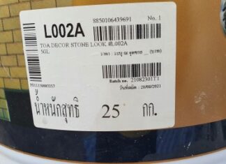 สีเทกเจอร์ TOA Decor Stone Look ทำยากไหม ?