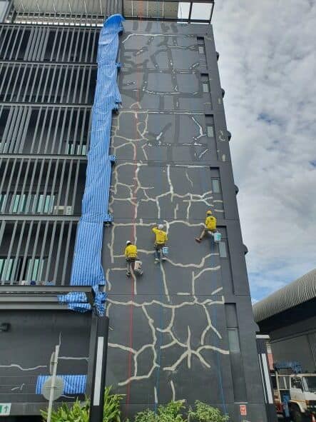 รอยร้าวผนัง แก้ไข 1