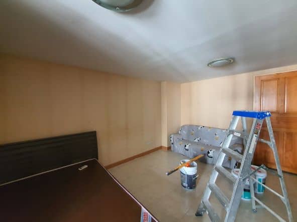 ทาสีห้องเช่าสีอะไรดี 1