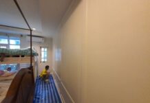 ทาสีภายในทาวน์โฮม 3 ชั้น ย่านสุขุมวิท