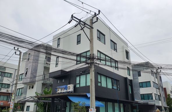 ทาสีเรียกทรัพย์ ทาสี อาคารสำนักงาน ออฟฟิศย่านบางนา ทาสีอาคาร สำนักงาน 2