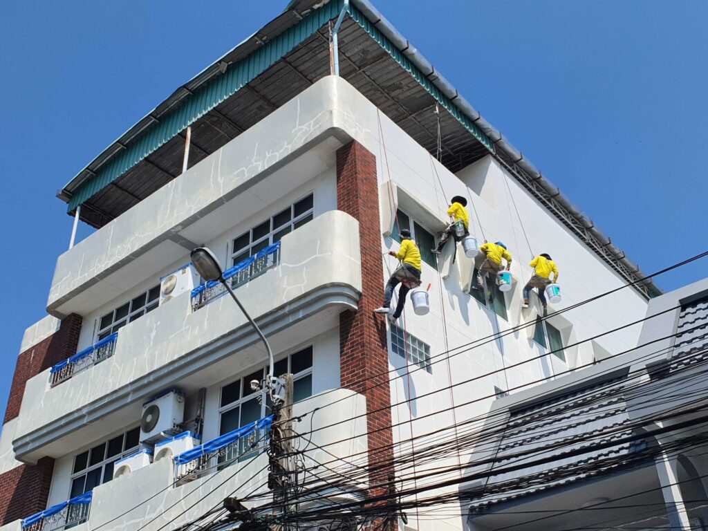 ทาสี ภายนอกออฟฟิศ 2