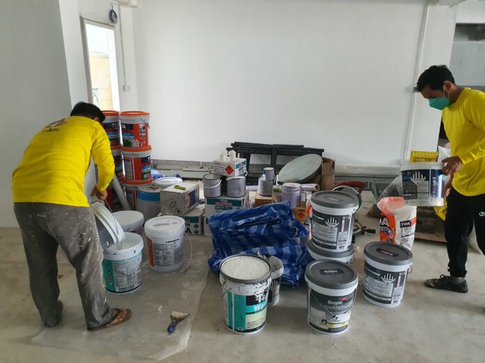 ซื้อสีทาบ้านเอง