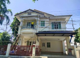 ทาสีบ้านเดี่ยว บางพลี สวยใหม่ ไฉไลสุดๆ