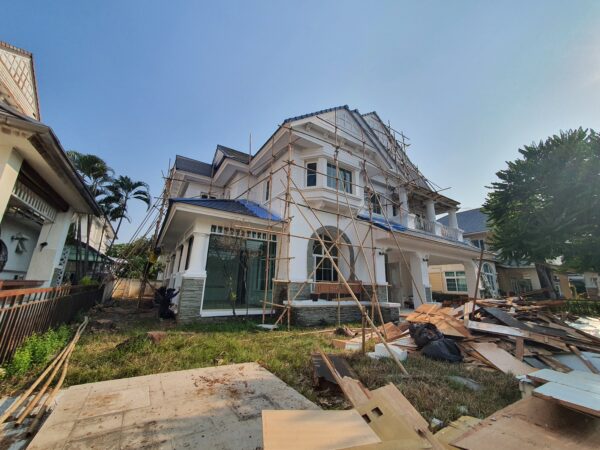 ทาสีบ้านเดี่ยว ย่านอ่อนนุช 1