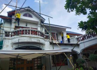 รีวิว ทาสีบ้านเดี่ยว บางแค เพียงเเค่ทาสีทุกอย่างก็เปลี่ยนไป !!
