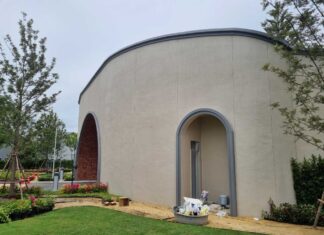 ทำไม ประตูทางเข้าโครงการ จึงเป็นสีเทกเจอร์ ?