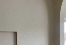 TOA Walltex ลายหินทราย ทำผนังโชว์ อย่างเด็ด !! toa walltex ลายหินทราย 1