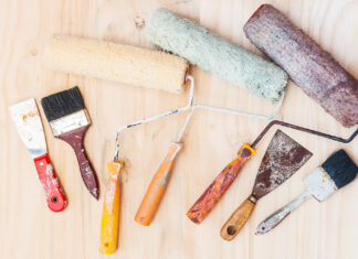 แนะนำอุปกรณ์ สำหรับการทาสี สำหรับมือใหม่หัดทำ