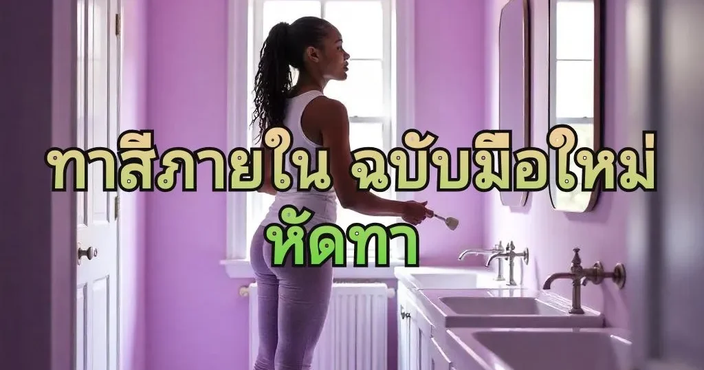 ทาสีภายในบ้าน