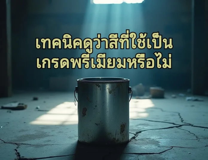 สีเกรดสูง