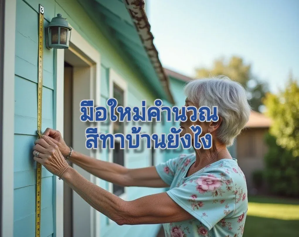 คำนวณสีทาบ้าน