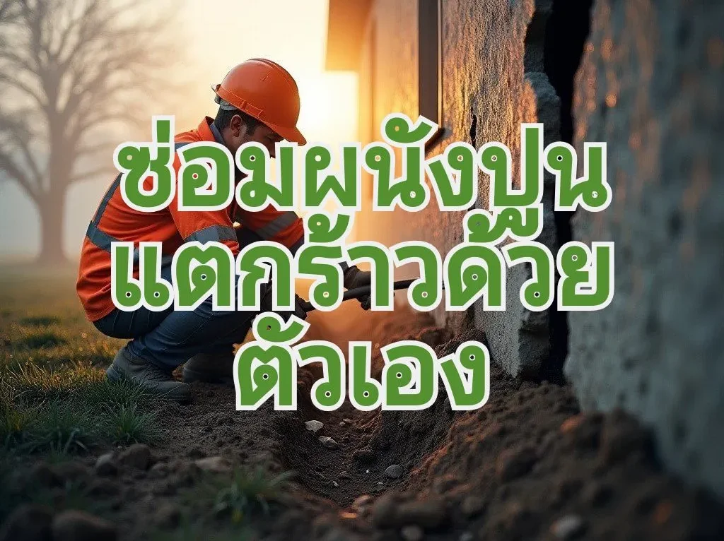 ซ่อมรอยแตกร้าว