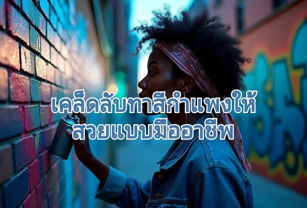 ทาสีกำแพง