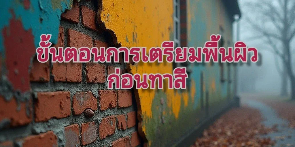 เตรียมพื้นผิว