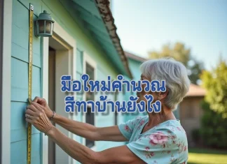 มือใหม่คำนวณ สีทาบ้านยังไงดี คำนวณสีทาบ้าน