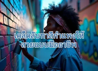 เคล็ดลับทาสีกำแพง ให้สวยแบบมืออาชีพ ทาสีกำแพง