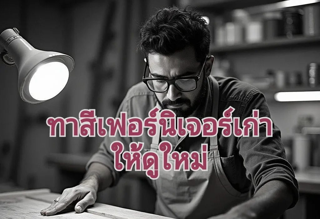 ทาสีเฟอร์นิเจอร์