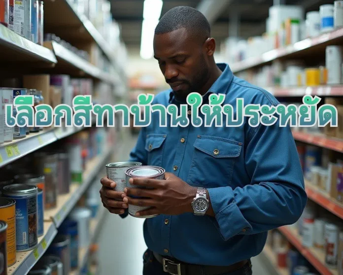 ซื้อสีให้ประหยัด