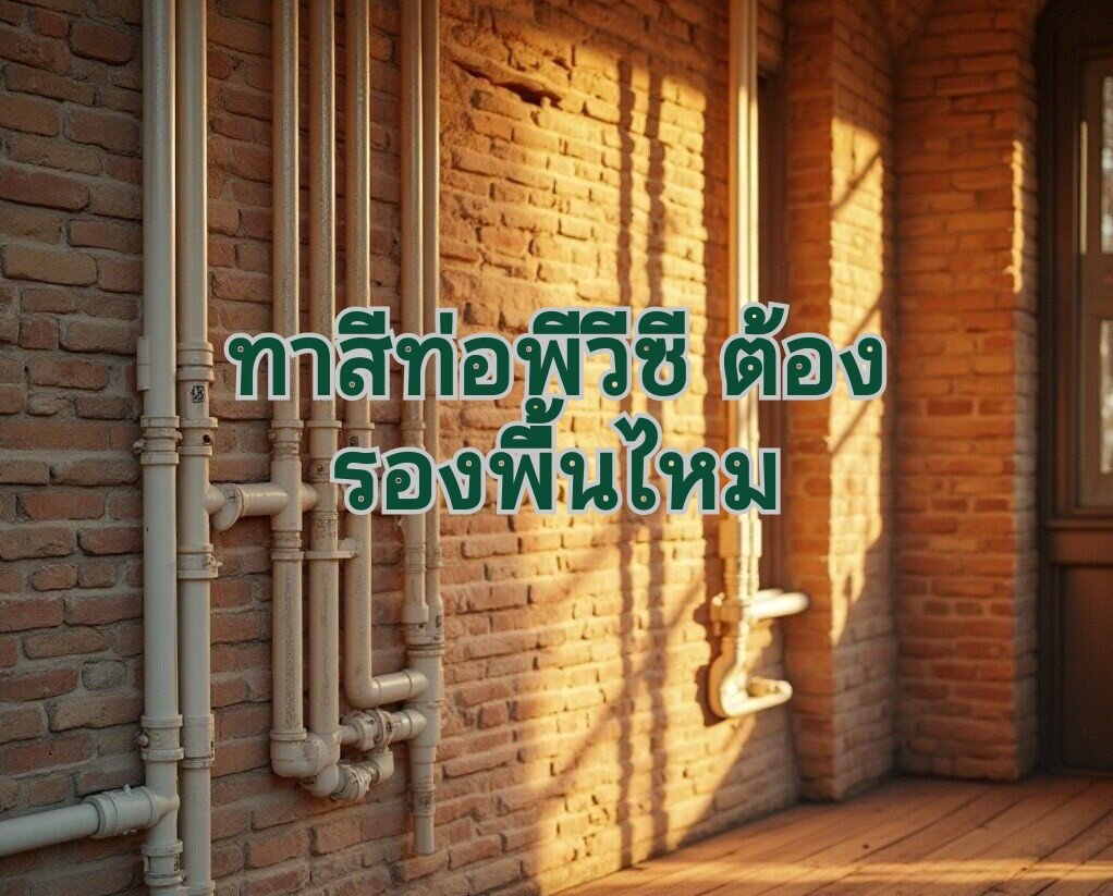 ท่อ pvc ภายในบ้าน