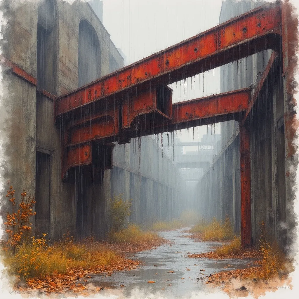 ทาสีน้ำบนเหล็ก