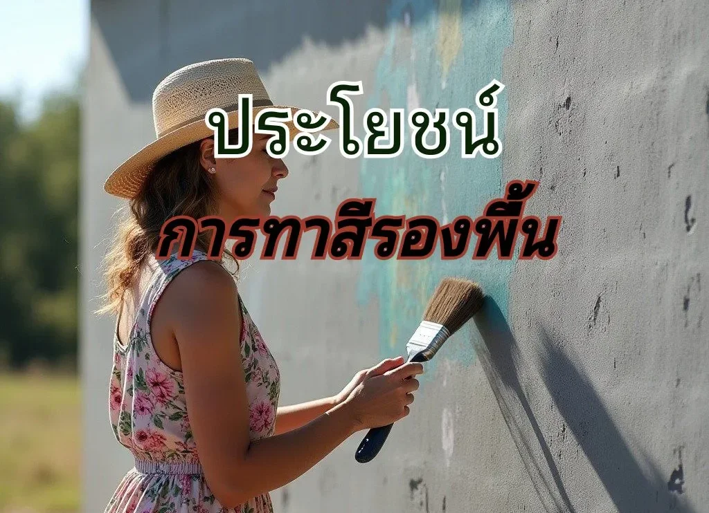 ทำไมต้องทารองพื้น