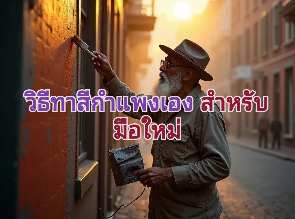 ทาสีกำแพงดีๆ