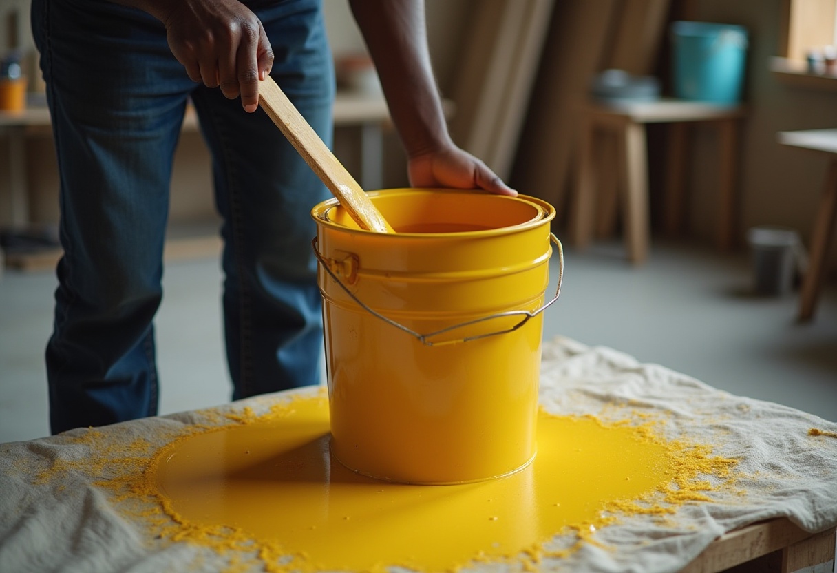 การผสมน้ำสีรองพื้น