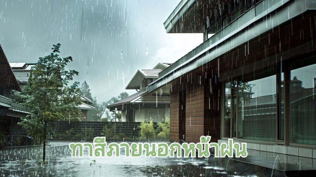 ทาสีหน้าฝน ต้องทำไง