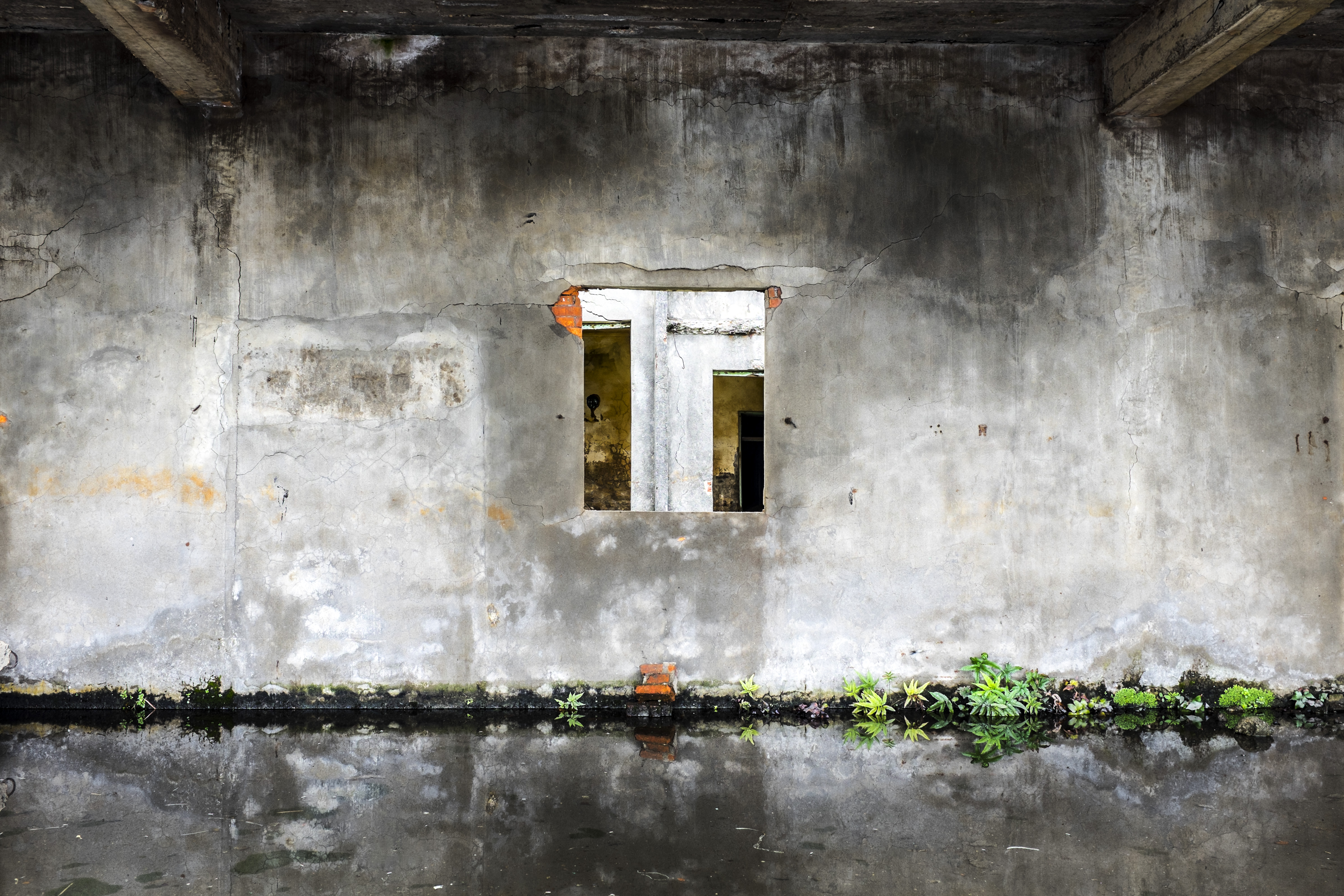 รองพื้นปูนเก่า เสื่อมสภาพ 