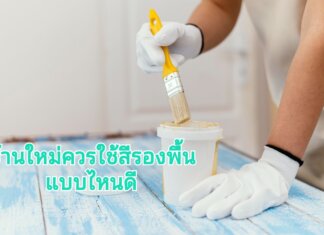 บ้านใหม่ควรใช้สีรองพื้น แบบไหนดี ? สีรองพื้นที่เหมาะกับบ้านใหม่