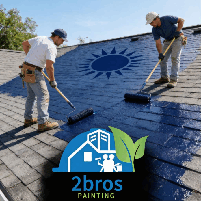 ทาสีหลังคาแบบใหม่