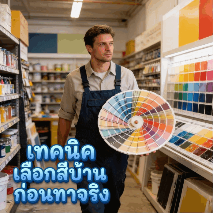 เลือกทาสีบ้านแบบไหนให้มั่นใจ 02