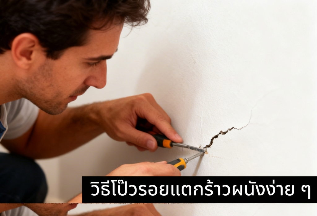 แก้รอยร้าว