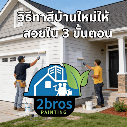 การทาสีบ้านใหม่