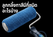 ลูกกลิ้งทาสีมีกี่ชนิด อะไรบ้าง ลูกกลิ้งทาสีบ้านเรา