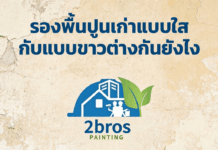 รองพื้นปูนเก่าแบบใสกับแบบขาวต่างกันยังไง สีรองพื้นปูนเก่ามีกี่แบบกันแน่