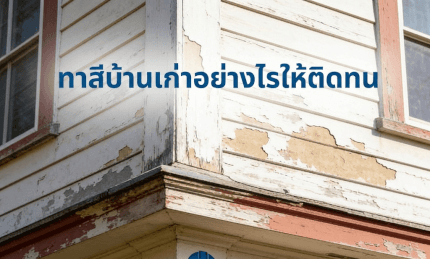 การทาสีบ้านเก่า