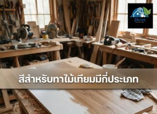 สีสำหรับทาไม้เทียมมีกี่ประเภท กันแน่ ? การทาสีไม้เทียมขั้นตอน